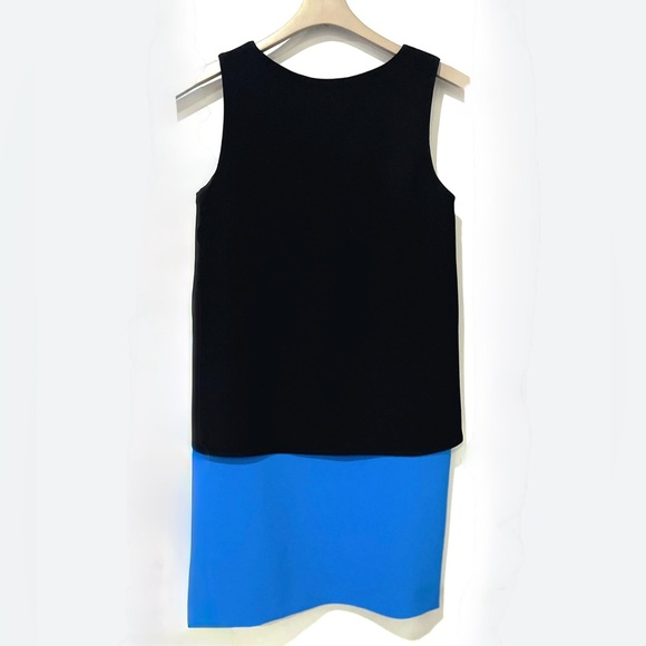 COP. COPINE, Tremie Robe Sleeveless Two-Tone Dress, Size 36 - Picture 7 of 11